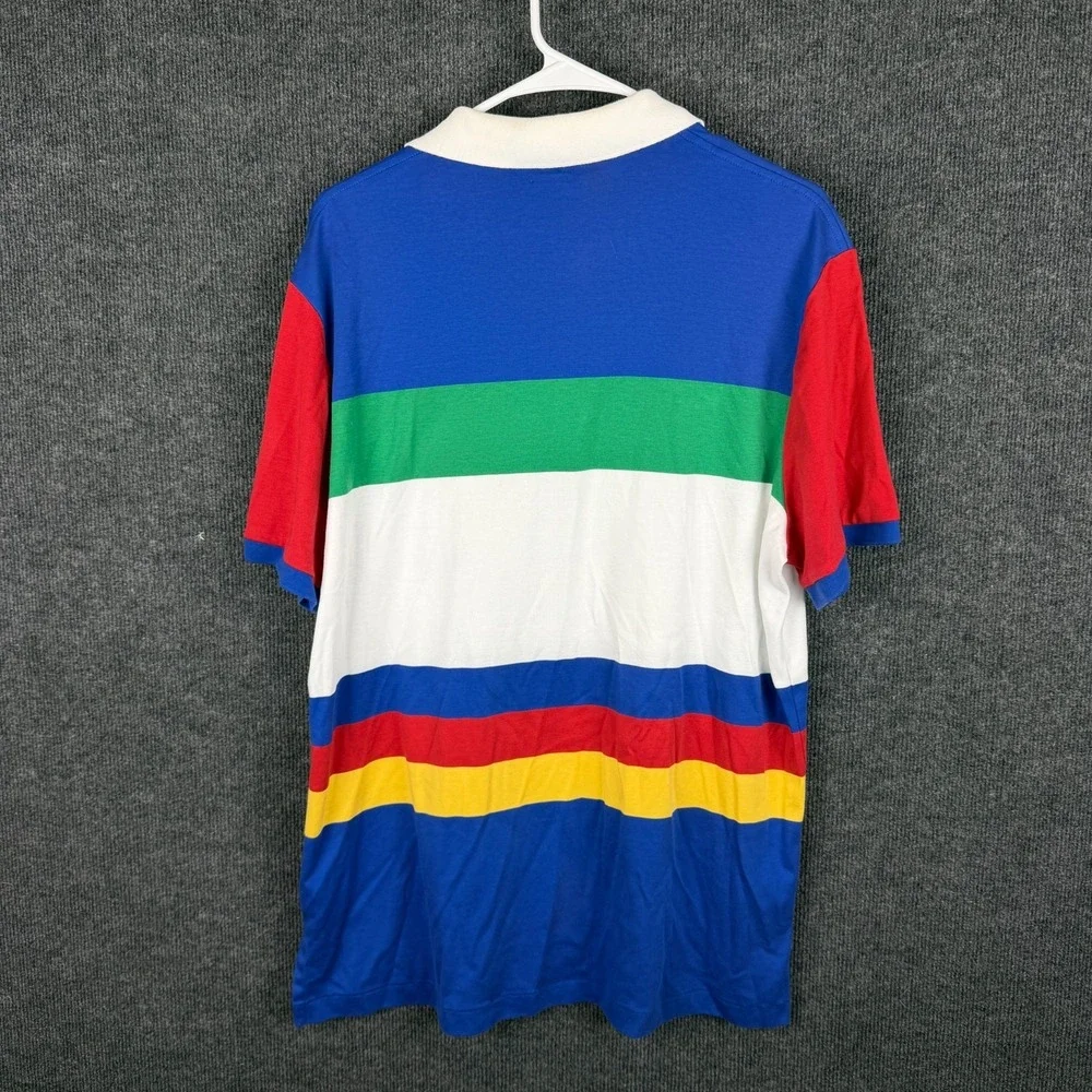 Polo Ralph Lauren Shirt Mens L Color Block RL 67 1993 Polo 93 Classic Fit Polo